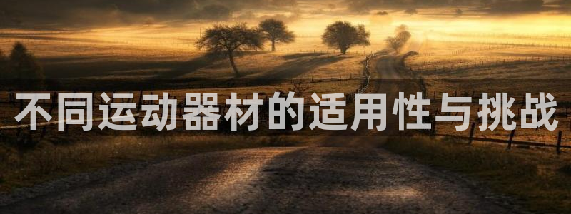 三亿体育官网下载：不同运动器材的适用性与挑战